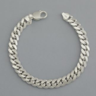 Pulsera barbada cubana de 22 cm.