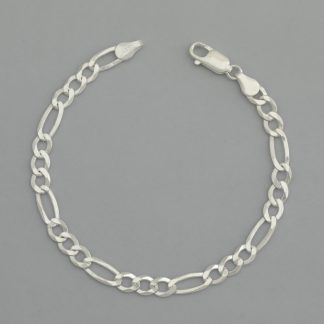 Pulsera alternada 3+1 de 20 cm,