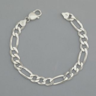 Pulsera alternada 3+1 de 21 cm,