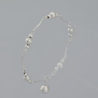 Pulsera 15 bolas de 18,5 cm.