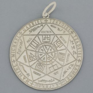 Colgante 7 arcángeles de Ø 4,35 cm.