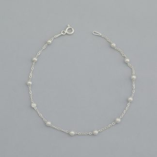 Pulsera combinada bolitas de 20 cm.