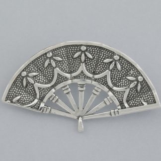 Broche-colgante abanico de 5,28 cm.