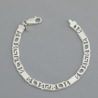 Pulsera caballero 6mm de 20 cm.