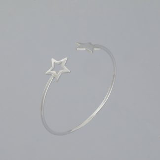 Brazalete tubo de Ø 2mm dos estrellas.