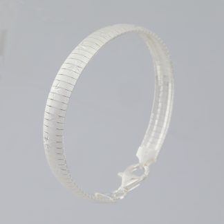 Pulsera cóncava estrellas de 18,5 cm de longitud.